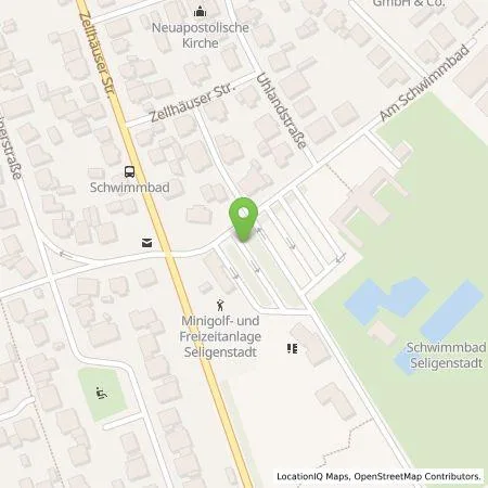 Standortübersicht der Tankstelle MAINGAU Energie GmbH in 63500 Seligenstadt