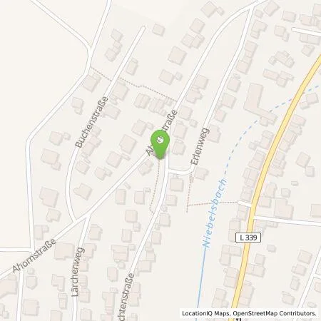 Standortübersicht der Tankstelle deer GmbH in 75210 Keltern