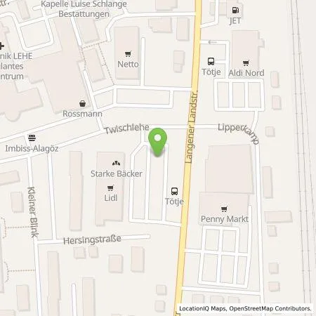 Standortübersicht der Tankstelle Lidl Dienstleistung GmbH & Co. KG in 27580 Bremerhaven