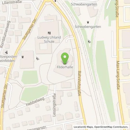 Standortübersicht der Tankstelle Stadtwerke Leinfelden-Echterdingen in 70771 Leinfelden-Echterdingen