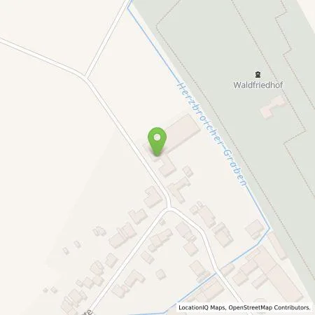 Standortübersicht der Tankstelle Bankow Handelsgesellschaft mbH in 41352 Korschenbroich