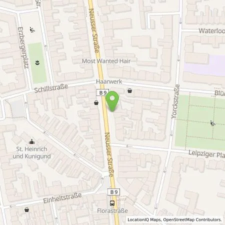 Standortübersicht der Tankstelle TankE GmbH in 50733 Köln