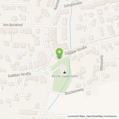 Standortübersicht der Tankstelle Stadtwerke Oerlinghausen GmbH in 33813 Oerlinghausen