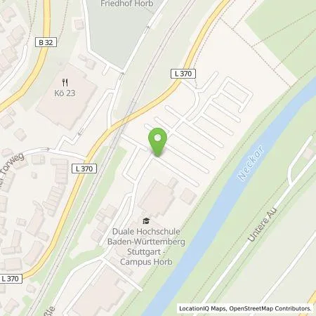 Standortübersicht der Tankstelle Parkraumgesellschaft Baden-Württemberg GmbH in 72160 Horb am Neckar