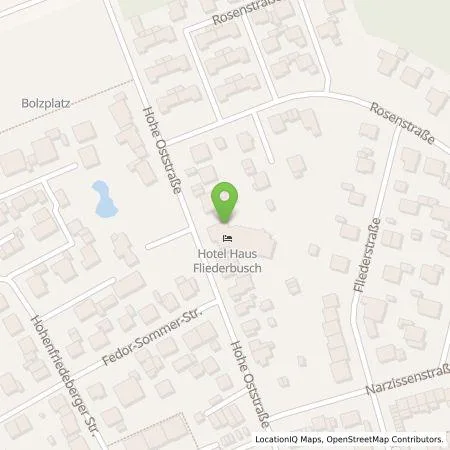 Standortübersicht der Tankstelle Haus Fliederbusch GmbH & Co.KG in 46325 Borken