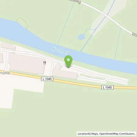 Standortübersicht der Tankstelle Parkraumgesellschaft Baden-Württemberg GmbH in 74653 Künzelsau