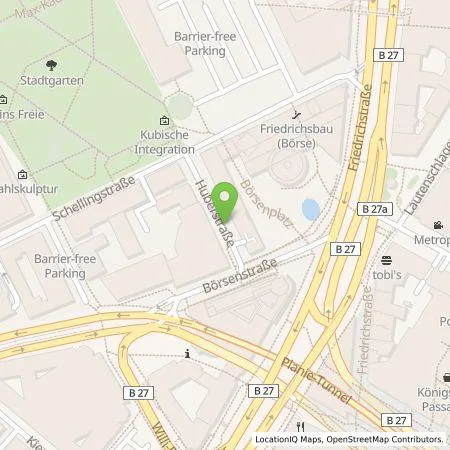 Standortübersicht der Tankstelle Parkraumgesellschaft Baden-Württemberg GmbH in 70174 Stuttgart