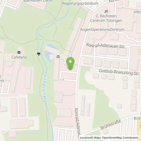 Standortübersicht der Tankstelle Parkraumgesellschaft Baden-Württemberg GmbH in 72072 Tübingen