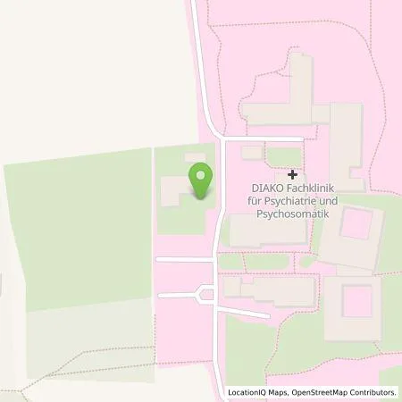 Standortübersicht der Tankstelle Diako Nordfriesland gGmbH in 25821 Breklum