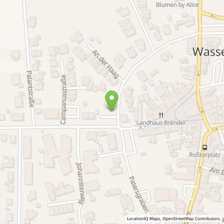 Standortübersicht der Tankstelle NEW Niederrhein Energie und Wasser GmbH in 41849 Wassenberg