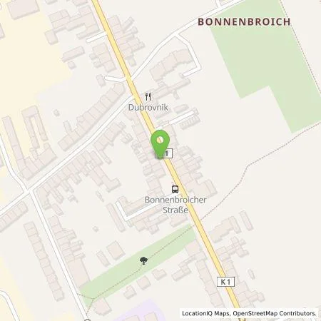 Standortübersicht der Tankstelle HOCHTIEF Ladepartner GmbH in 41238 Mönchengladbach