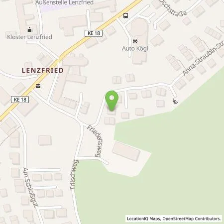 Standortübersicht der Tankstelle Sanitätshaus Ferdinand Popp KG in 87437 Kempten (Allgäu)