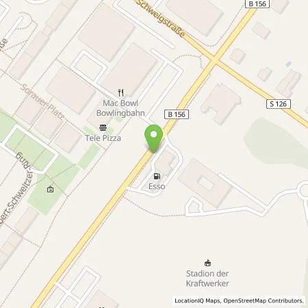 Standortübersicht der Tankstelle Mer Germany GmbH in 02943 WEISSWASSER