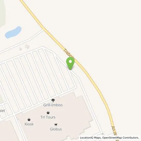 Standortübersicht der Tankstelle TEAG Mobil GmbH in 07554 Gera