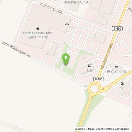 Standortübersicht der Tankstelle TEAG Mobil GmbH in 34560 Fritzlar