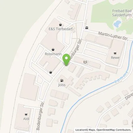 Standortübersicht der Tankstelle EnBW mobility+ AG und Co.KG in 31162 Bad Salzdetfuth