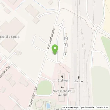 Standortübersicht der Tankstelle EWE Go GmbH in 26452 Sande