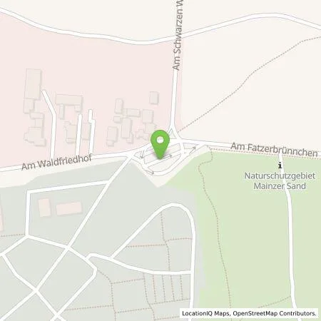 Standortübersicht der Tankstelle Mainzer Stadtwerke AG in 55120 Mainz