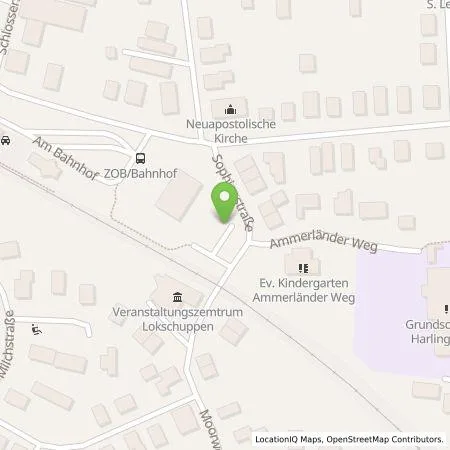 Standortübersicht der Tankstelle EWE Go GmbH in 26441 Jever