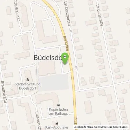 Standortübersicht der Tankstelle Stadtwerke SH GmbH & Co. KG in 24782 Büdelsdorf