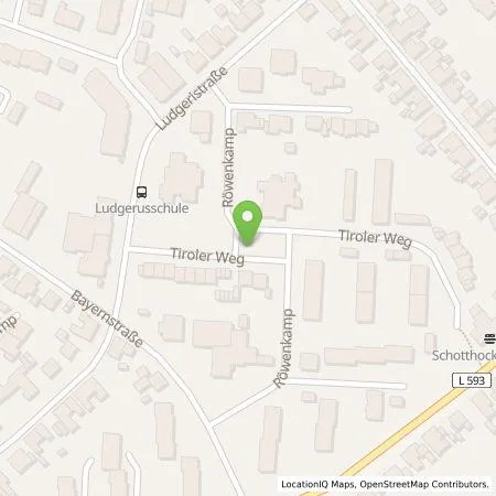 Standortübersicht der Tankstelle RheiNet GmbH in 48429 Rheine