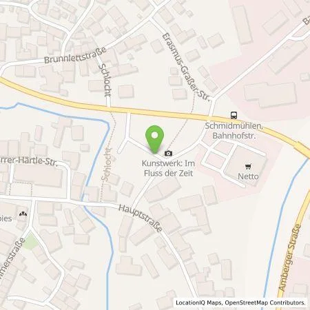 Standortübersicht der Tankstelle Stadtwerke Amberg Bäder und Park GmbH in 92287 Schmidmühlen