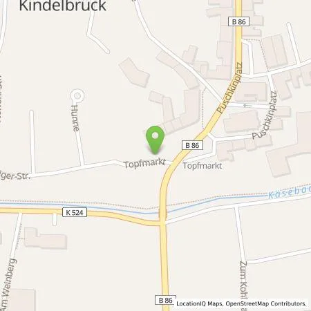 Standortübersicht der Tankstelle TEAG Mobil GmbH in 99638 Kindelbrück