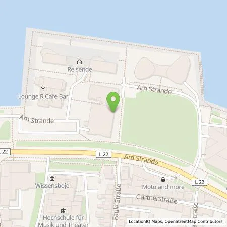 Standortübersicht der Tankstelle Stadtwerke Rostock AG in 18055 Rostock