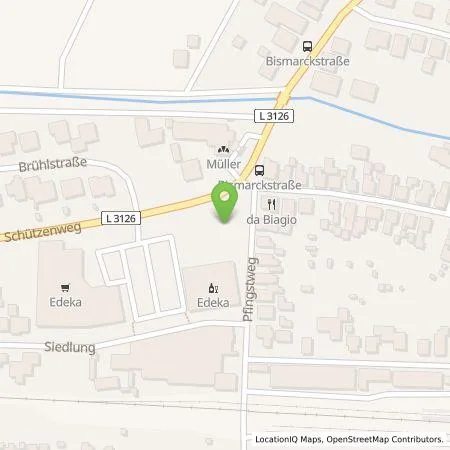 Standortübersicht der Tankstelle TEAG Mobil GmbH in 35418 Buseck