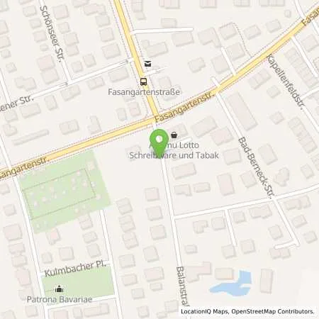 Standortübersicht der Tankstelle SWM Versorgungs GmbH in 81549 München