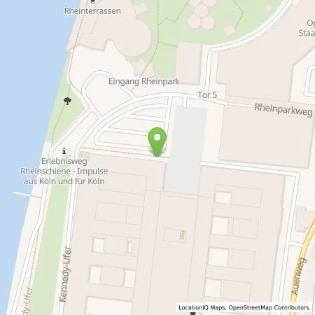 Standortübersicht der Tankstelle TankE GmbH in 50679 Köln