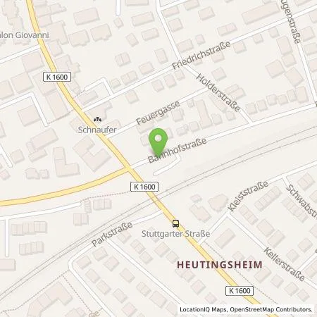 Standortübersicht der Tankstelle EnBW mobility+ AG und Co.KG in 71691 Freiberg am Neckar