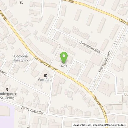 Standortübersicht der Tankstelle Heinrich Klöcker GmbH & Co. KG in 46399 Bocholt