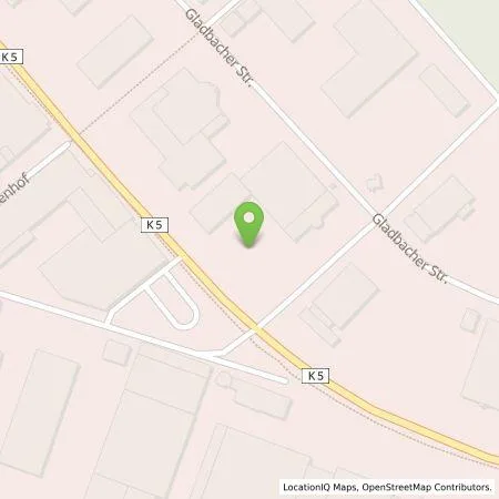 Standortübersicht der Tankstelle Evry Operations GmbH in 52525 Heinsberg