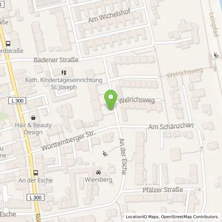 Standortübersicht der Tankstelle Energie- und Wasserversorgung Bonn/Rhein-Sieg GmbH in 53111 Bonn