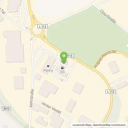 Standortübersicht der Tankstelle Energieversorgung Mittelrhein AG in 56751 Polch