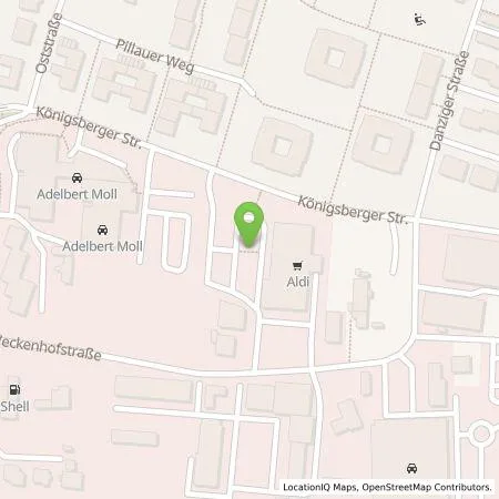 Standortübersicht der Tankstelle ALDI SÜD Immobilienverwaltungs-GmbH & Co. oHG in 41564 Kaarst