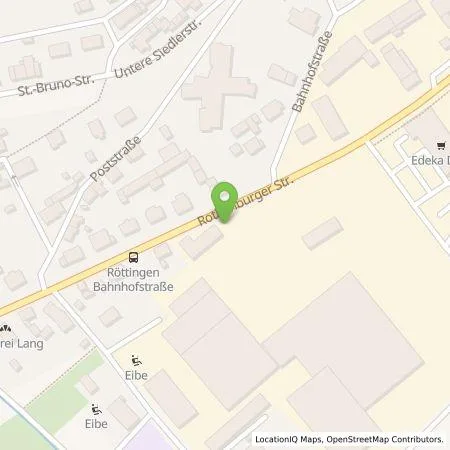 Standortübersicht der Tankstelle HomE of Mobility GmbH in 97285 Röttingen