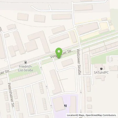 Standortübersicht der Tankstelle Siegert Ingenieure GmbH & Co.KG in 03048 Cottbus