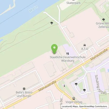 Standortübersicht der Tankstelle SolarLoader+ GmbH in 97082 Würzburg