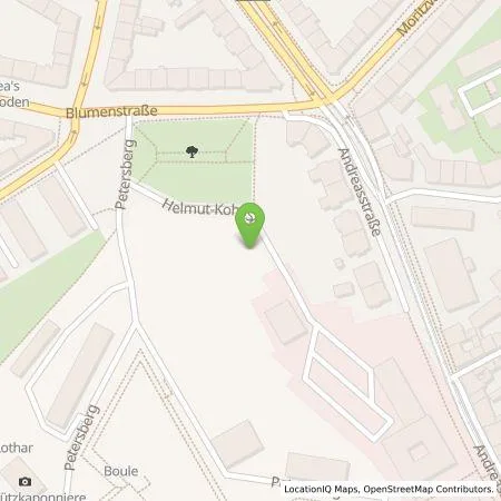 Standortübersicht der Tankstelle TEAG Mobil GmbH in 99084 Erfurt