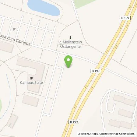 Standortübersicht der Tankstelle team energie GmbH & Co. KG in 24943 Flensburg