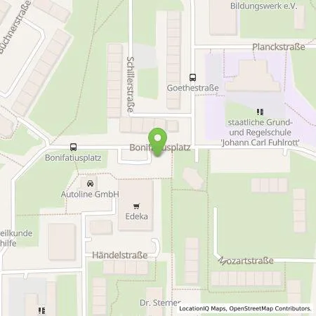 Standortübersicht der Tankstelle TEAG Mobil GmbH in 37327 Leinefelde-Worbis