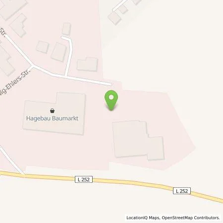 Standortübersicht der Tankstelle hagebaumarkt Mölders Adendorf GmbH in 29549 Bad Bevensen