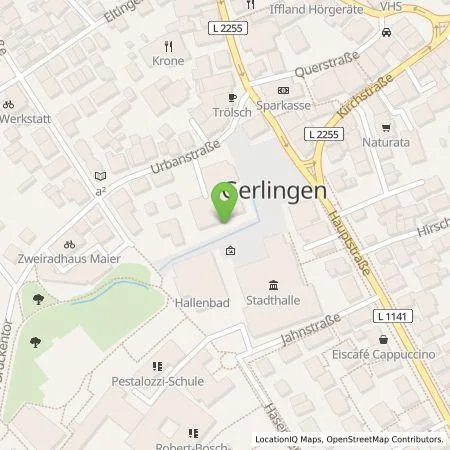 Standortübersicht der Tankstelle Stadtwerke Stuttgart GmbH in 70839 Gerlingen