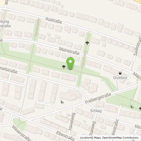 Standortübersicht der Tankstelle Stadtwerke Stuttgart GmbH in 70376 Stuttgart