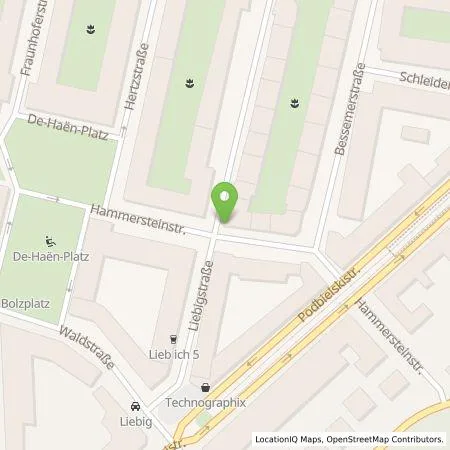 Standortübersicht der Tankstelle enercity AG in 30163 Hannover