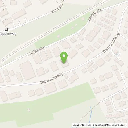 Standortübersicht der Tankstelle Stadtwerke Stuttgart GmbH in 70569 Stuttgart