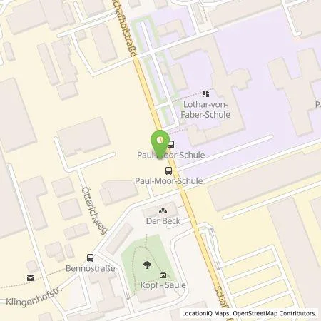 Standortübersicht der Tankstelle N-ERGIE Aktiengesellschaft in 90411 Nürnberg