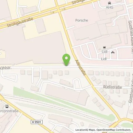 Standortübersicht der Tankstelle Stadtwerke Stuttgart GmbH in 70435 Stuttgart